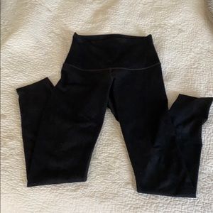 Lululemon high waisted wunder under leggings